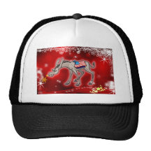 Democrat Christmas Trucker Hat