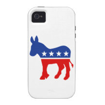Democrat Donkey Case Vibe iPhone 4 Cases