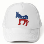 Democrat Donkey Logo Trucker Hats
