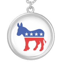 Democrat Donkey Necklace