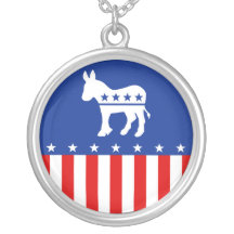 Democrat Donkey Necklace