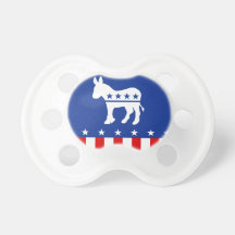 Democrat Donkey Pacifiers
