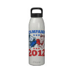 Democrat Donkey Republican Elephant Campaign 2012 Drinking Bottles