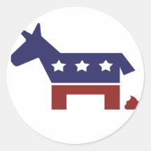 Democrat Poop Sticker