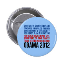Democratic Convention Quote Pinback Buttons
