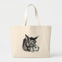 Democratic Donkey Canvas Bag