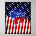 Democratic Donkey Print
