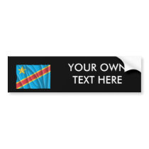 DEMOCRATIC REPUBLIC OF CONGO BUMPER STICKERS
