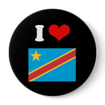 Democratic Republic of Congo Flag Pins