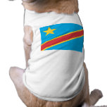Democratic Republic of Congo Flag Doggie T Shirt