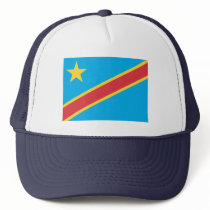 Democratic Republic of Congo Flag Mesh Hats