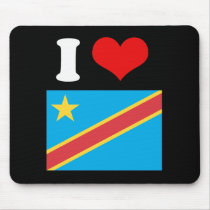 Democratic Republic of Congo Flag Mouse Pads