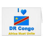 Democratic Republic of the Congo Greeting Card