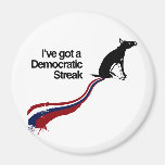 DEMOCRATIC STREAK.png Refrigerator Magnet