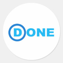 DEMOCRATS ARE DONE.png Stickers