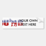 Democrats are Dumb Faded.png Bumper Sticker