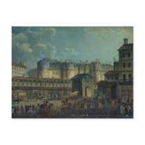 Demolition of the Bastille in 1789 Postcards