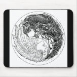 Demon-Angel Yin-Yang mousepads