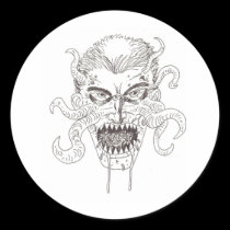Demon Art stickers