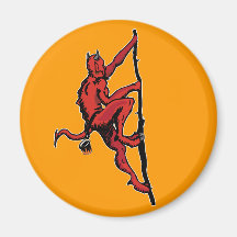 Demon Climber Magnet