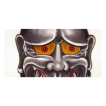 Demon Face Photo Cards