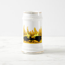 Demon Goat In Hellfire Mug