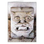 demon head in Senanque Abbaye Cards