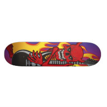 Demon of Rock Skateboard