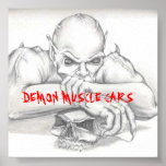DEMON OPTION 1, DEMON MUSCLE CARS POSTER posters