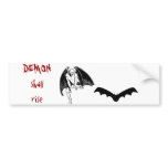 DEMON shall rise Bumper Stickers