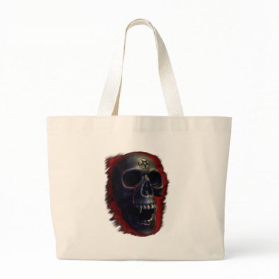 Demon Skull 1 Bag by MDKgraphics