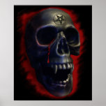 Demon Skull 1 Poster posters