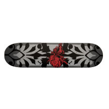 Demon Skull Skateboard