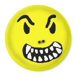 Demon Smiley Magnet