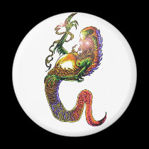 Demon Smoke Art magnets