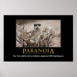 Demotivational Poster: Paranoia posters
