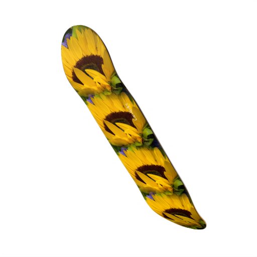 "Demure Sunflower" Skateboard