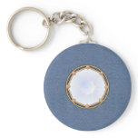 DENIM and DIAMOND Keychain