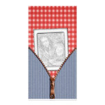 Denim and Plaid Photo Template photo cards