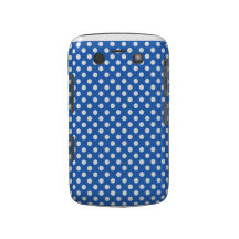Denim Blue Polka Dot Blackberry Bold Case