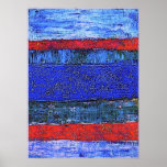 Denim Flag Poster posters