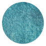 Denim Round Sticker