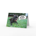 Denise Happy Birthday French Bulldog Card