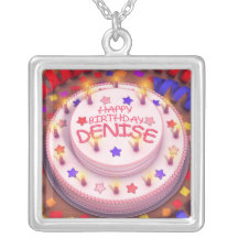Denise's Birthday Cake Necklace