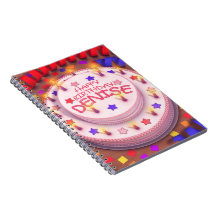Denise's Birthday Cake Note Books
