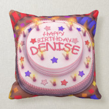 Denise's Birthday Cake Pillows