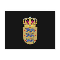 Denmark- Coat of Arms Post Cards