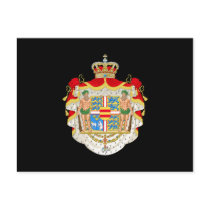 Denmark Coat of Arms Post Card