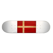Denmark Flag Skateboard Decks