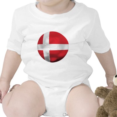 Denmark Football Rompers